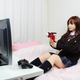Illustration for article titled Heres a Sex Doll Reviewing Game Hardware
